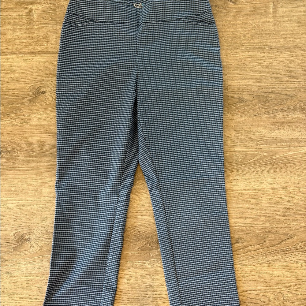 Croft & Barrow Blue Ankle Cropped Pants